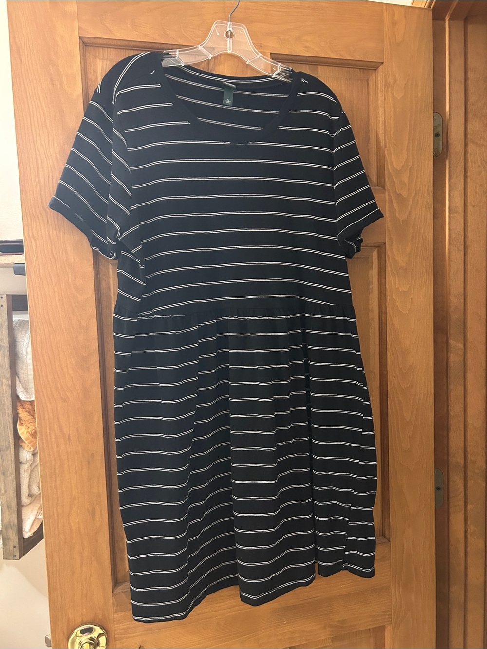 wild fable Black and White Striped Top